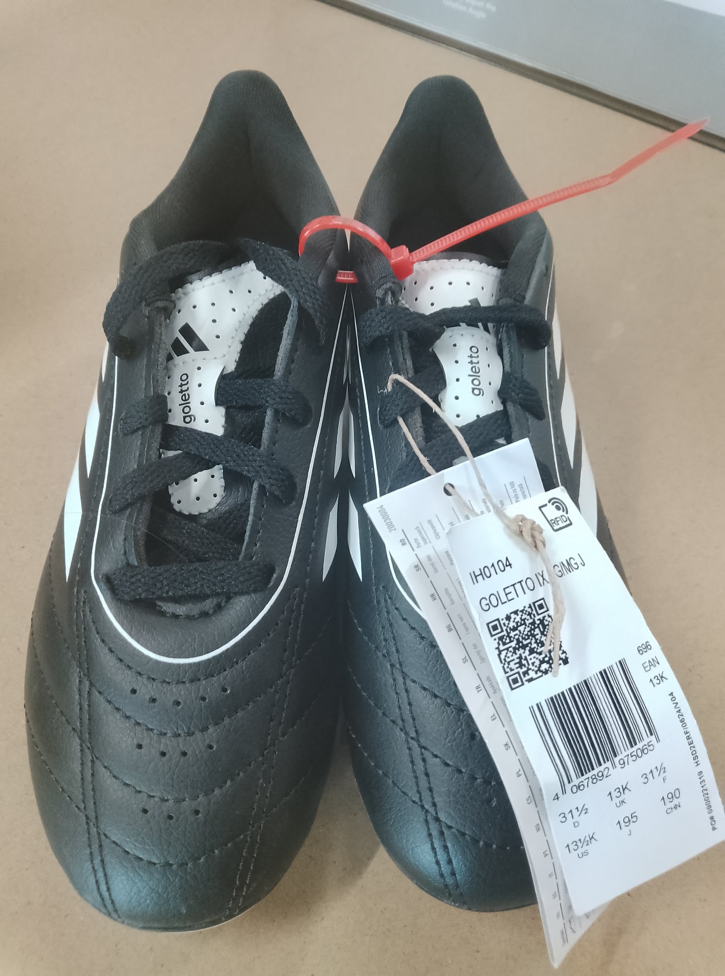 Adidas Goletto IX FG/MG J Football Shoes Size 13K UK