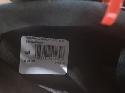 Adidas Goletto IX FG/MG J Football Shoes Size 13K UK