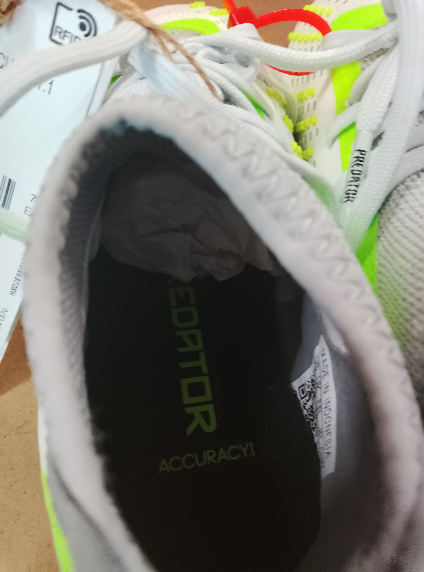 Adidas Predator Accuracy Football Shoes Size 10K UK