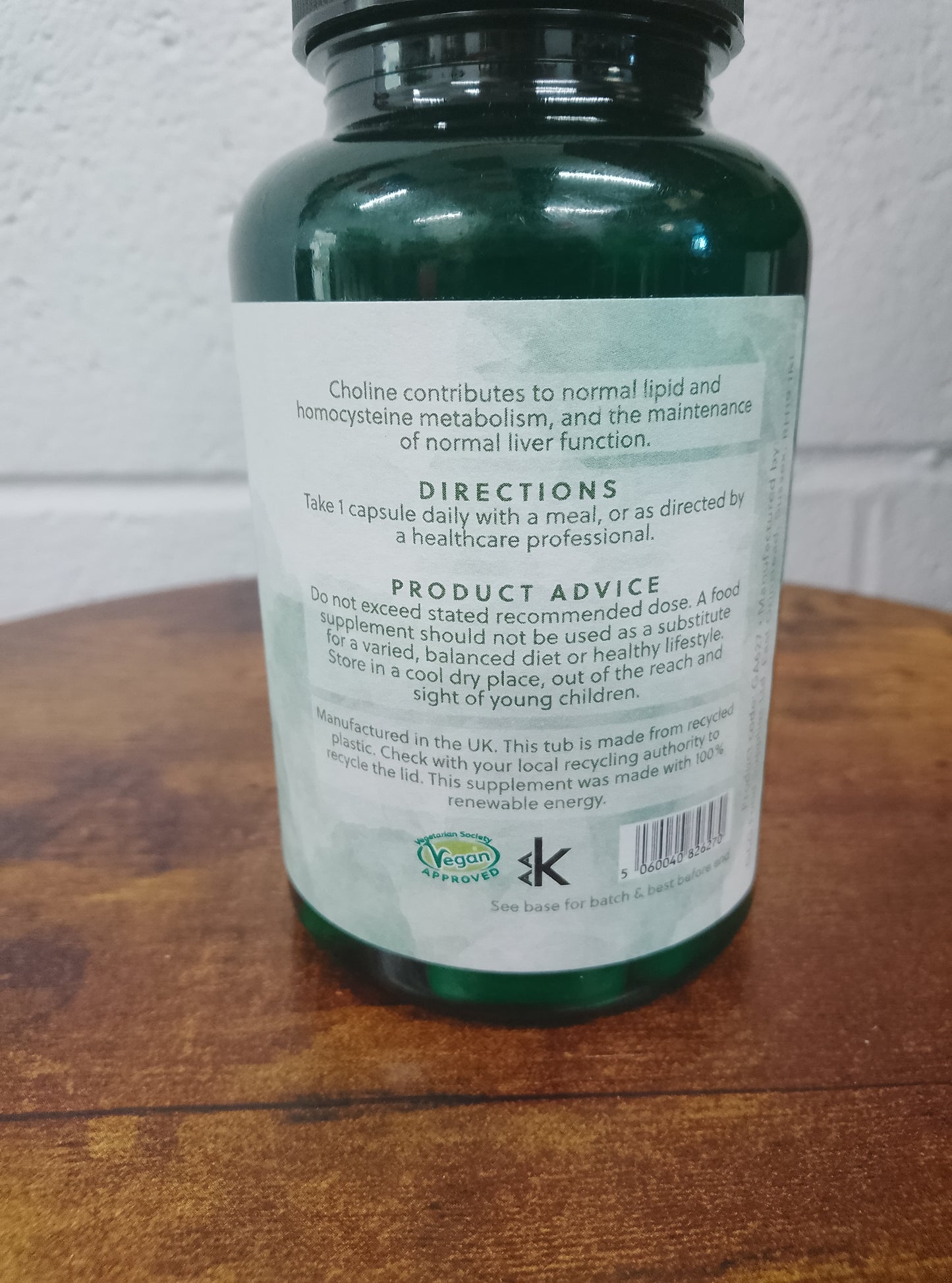 120 Choline & Inositol Capsules
