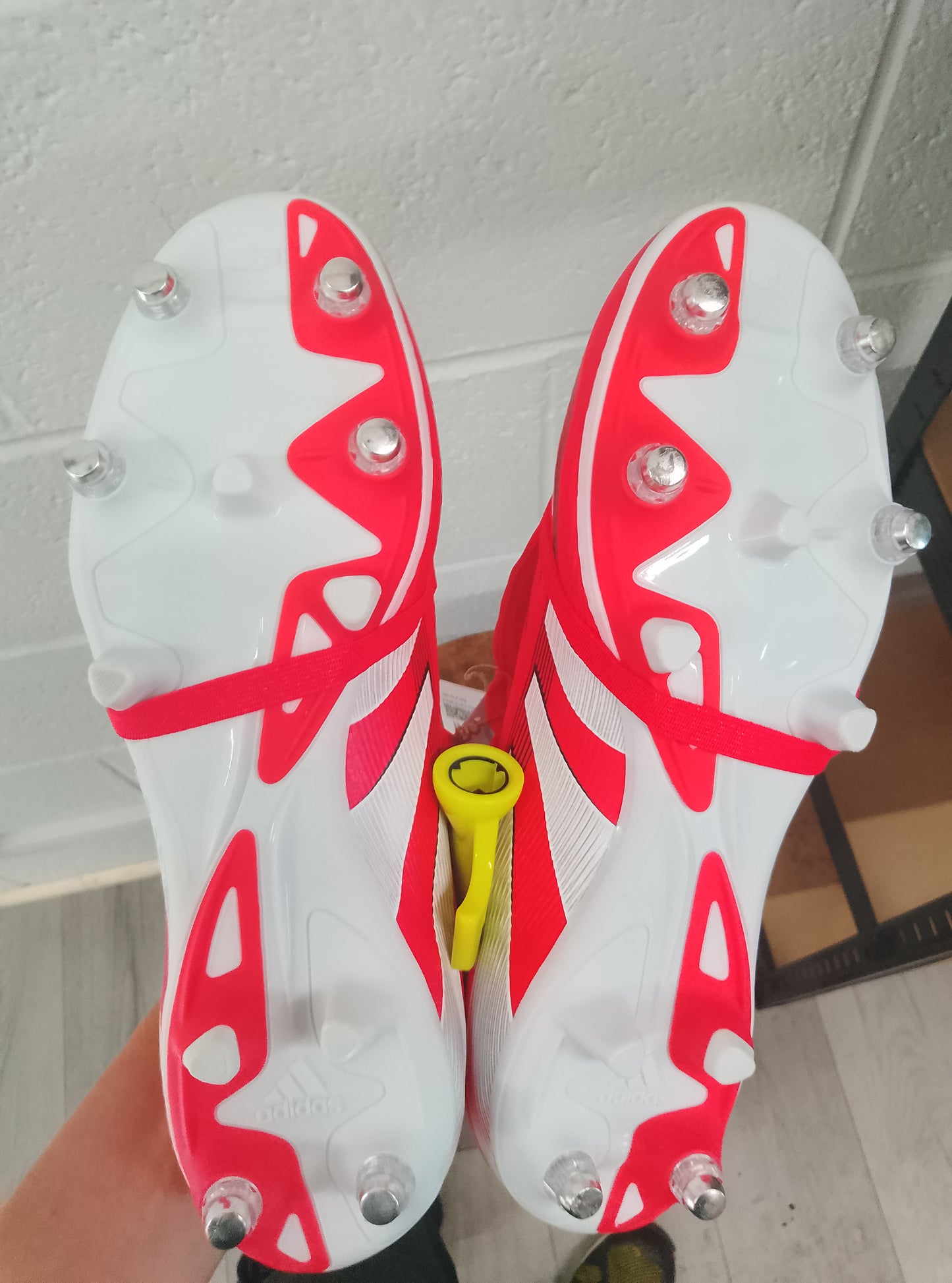 Adidas Predator League Fold-Over Football Boots Size 8