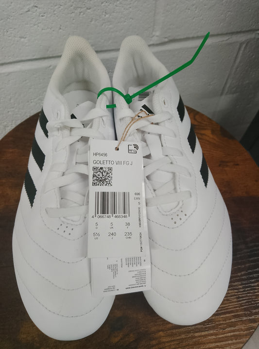 Adidas Goletto VIII FG Football Boots Size 5