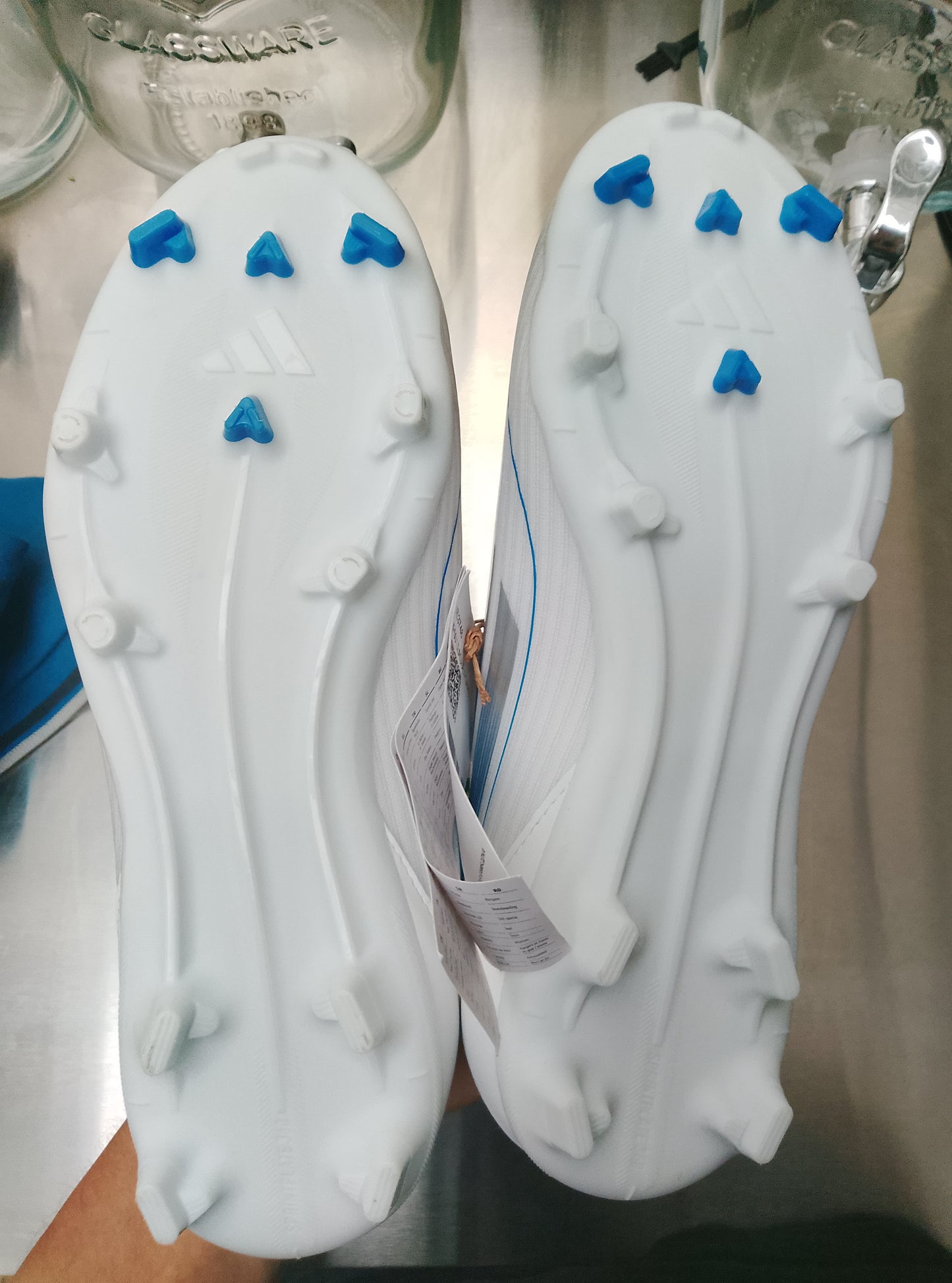 Adidas F50 League FG/MG Football Boots Size 4