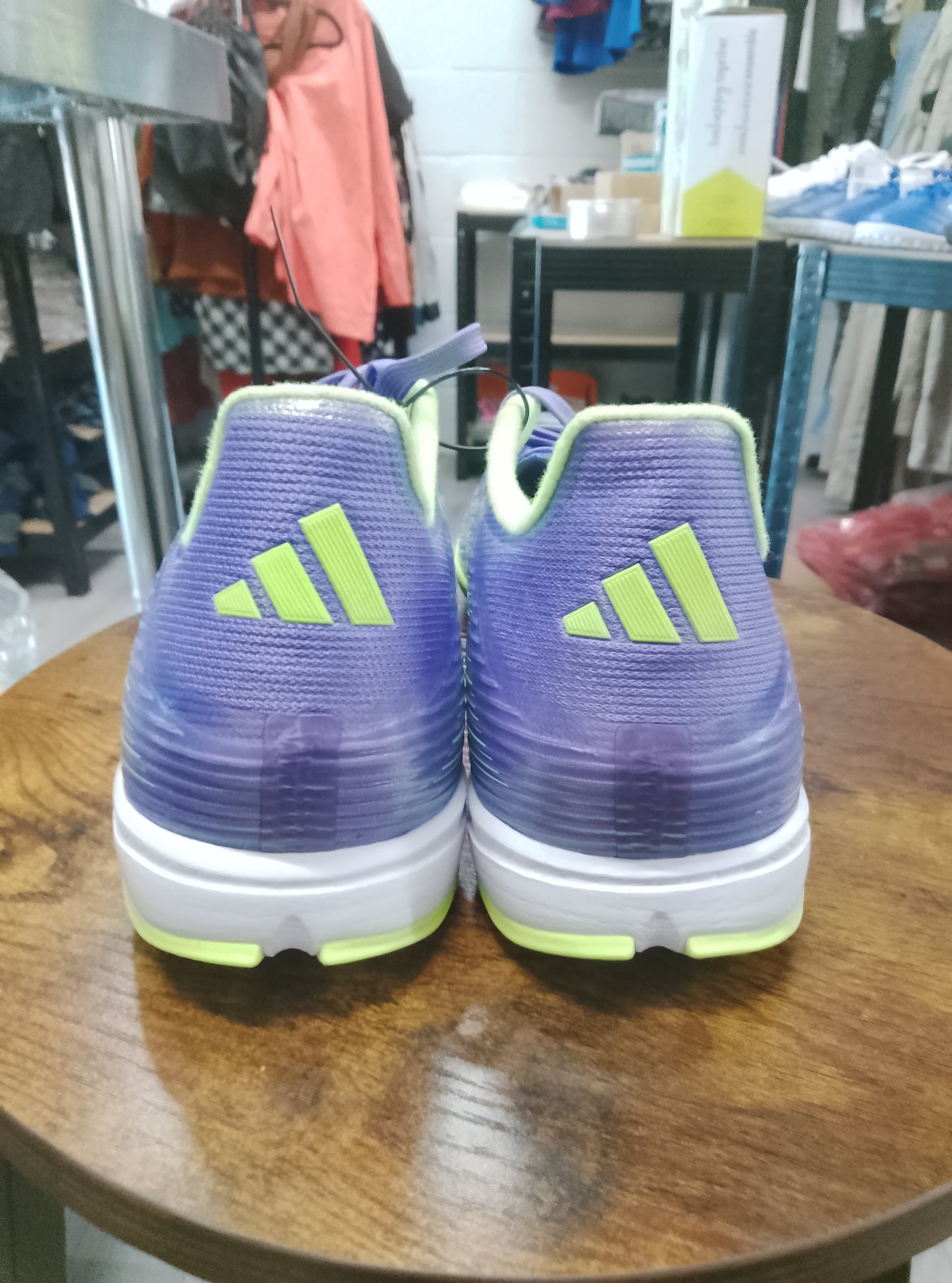 Adidas F50 TF Purple Rush League Football Boots Size 7