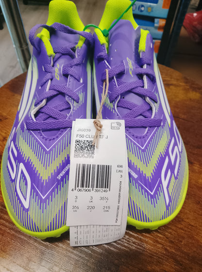 Adidas F50 Club Turf Football Boots Size 3