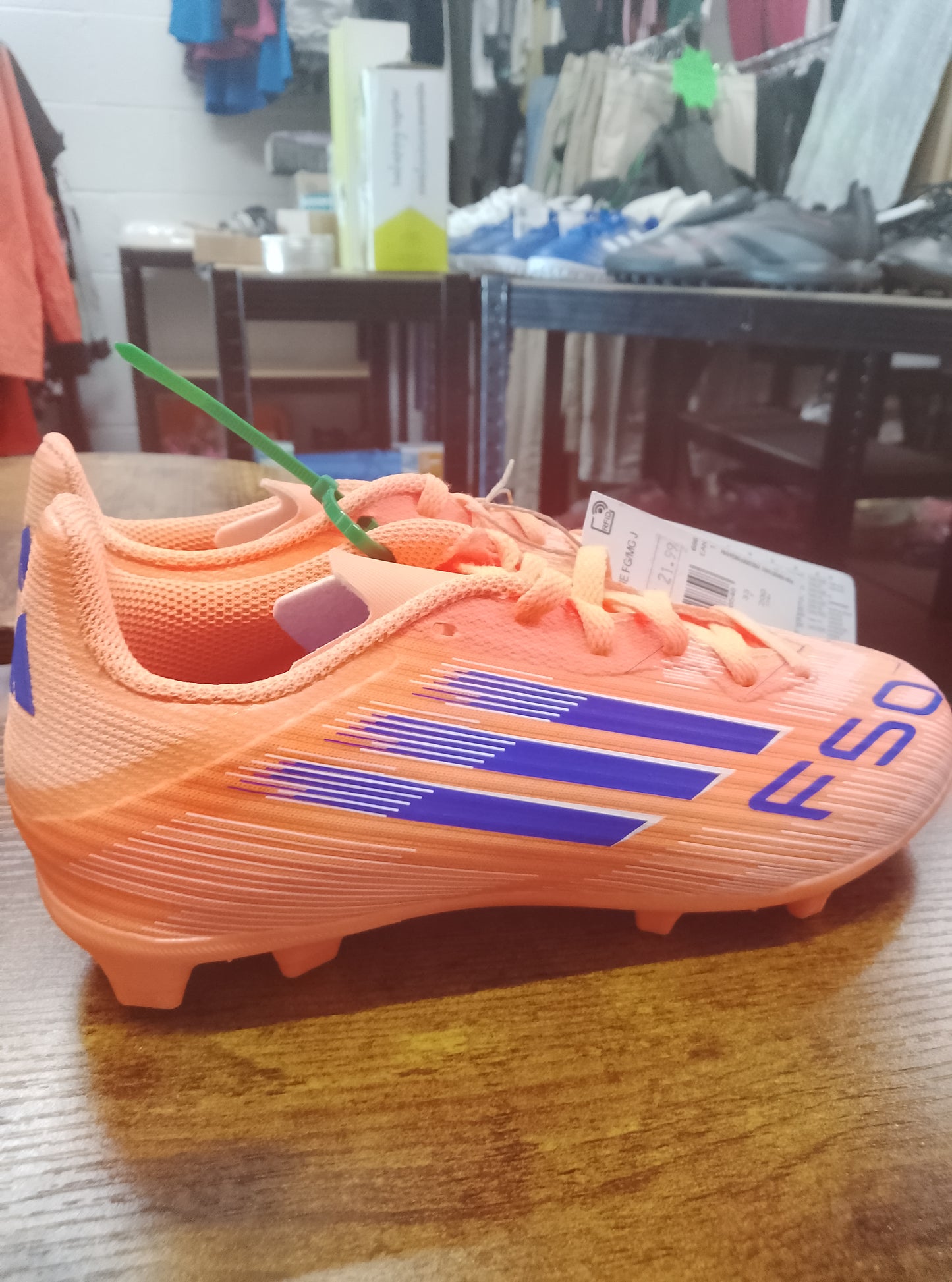 Adidas F50 league FG/MG Football Boots Size 1