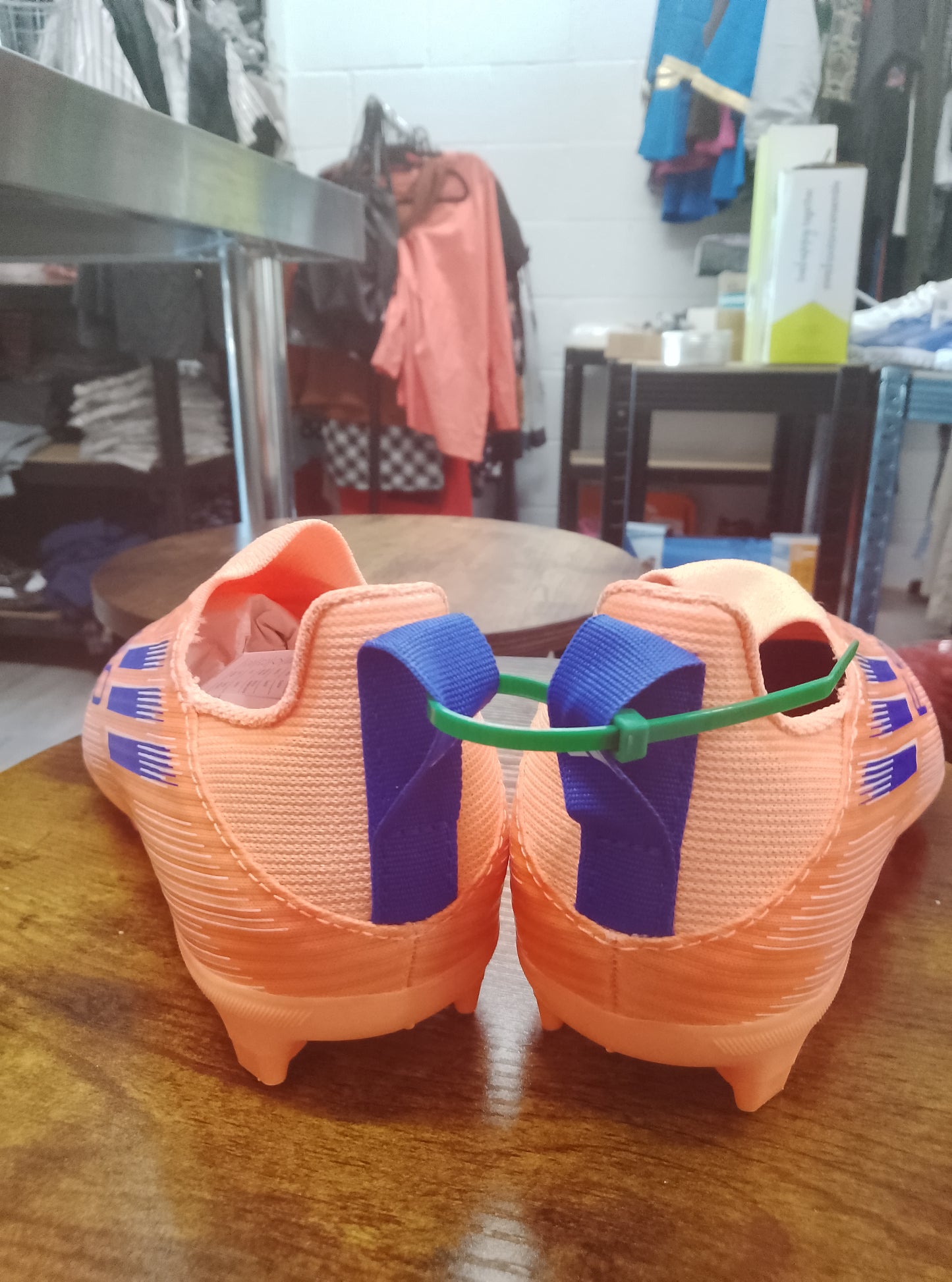 Adidas Kids F50 League Laceless FG/MG Football Boots Size 1