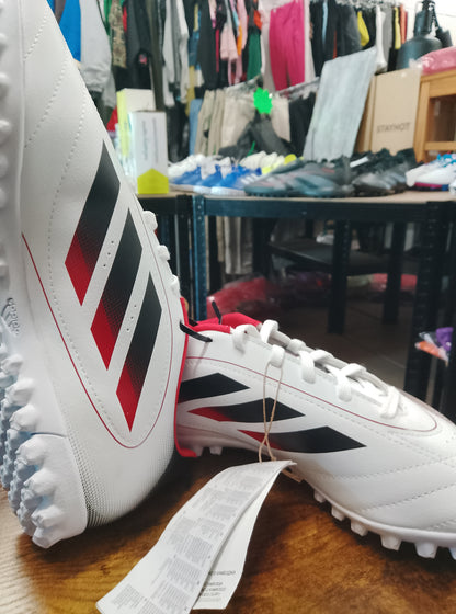 Goletto IX Turf Black, Red and White Football Boots
