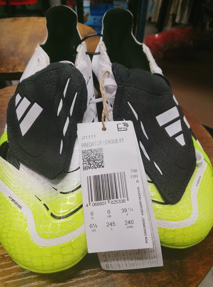 Adidas Predator League FT FG/MG Football Boots Size 6