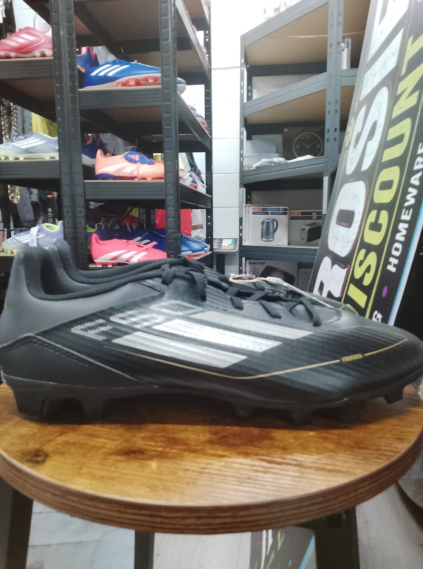 Adidas F50 Black/Gold/Silver Flexible Ground Football Boots