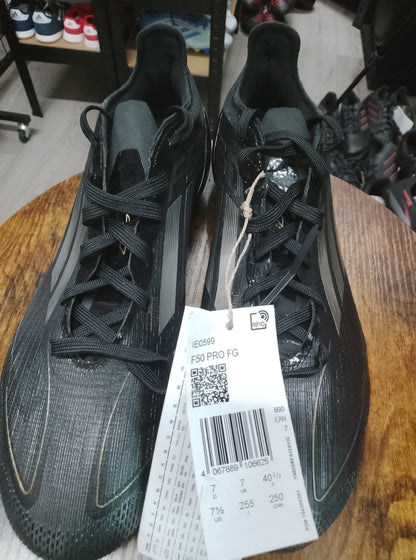F50 Adidas Pro FG Dark Spark Football Boots Size 7