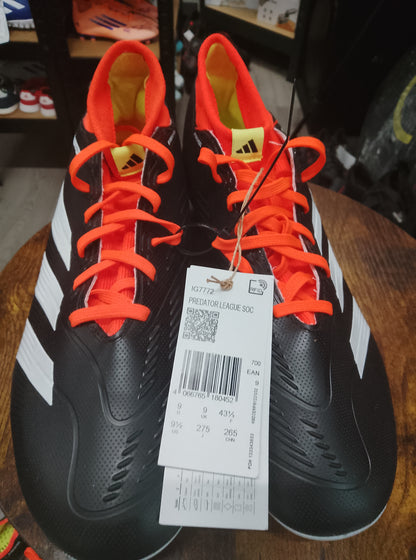 Adidas Predator League Sock FG Football Boots Size 9