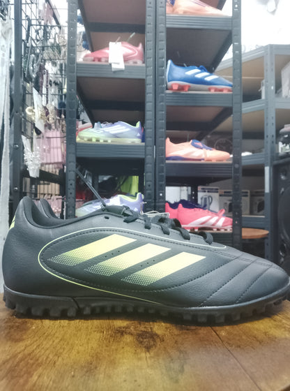 Adidas Goletto IX  Black/Green Turf Football Boots