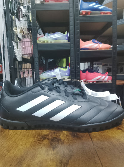 Adidas Goletto VIII Black/White Turf Junior Football Boots