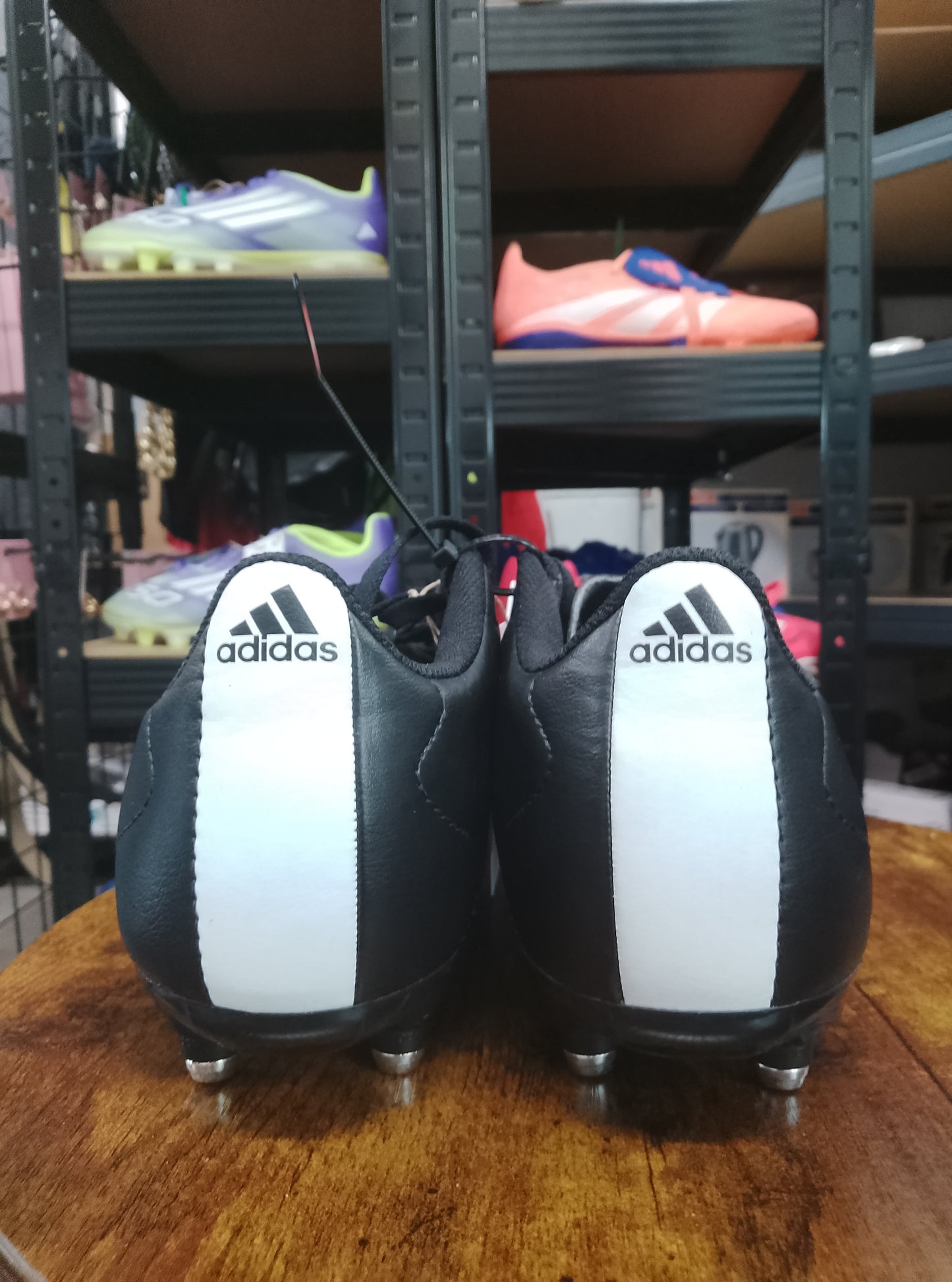 Goletto VIII SG Black/White Football Boots
