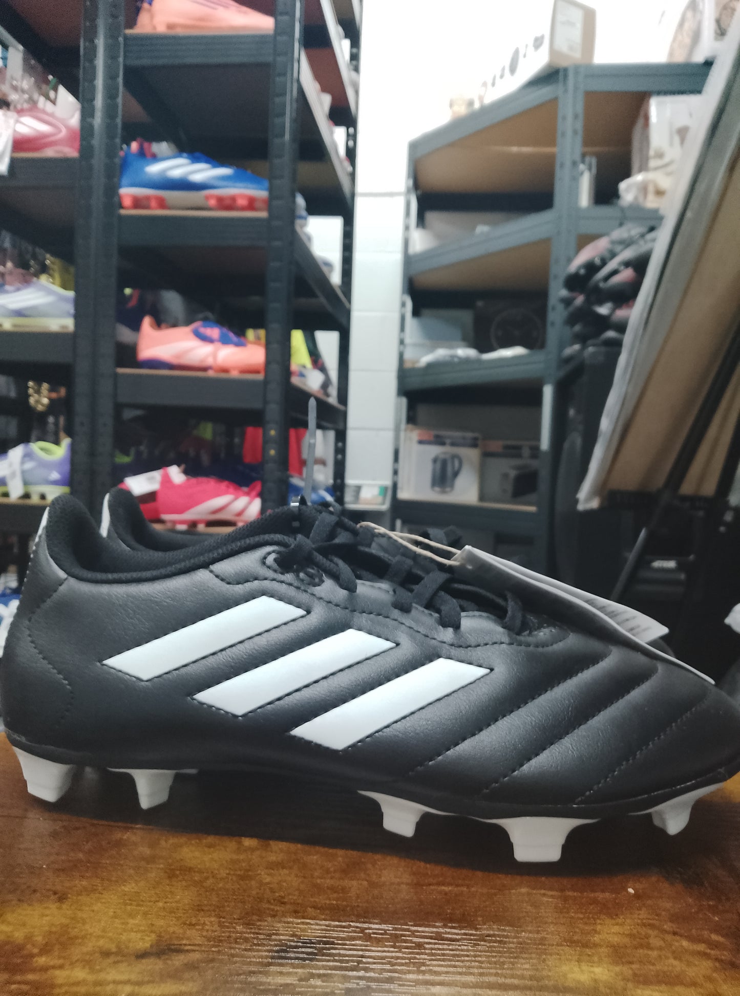Adidas Goletto VIII FG Black / White Football Boots