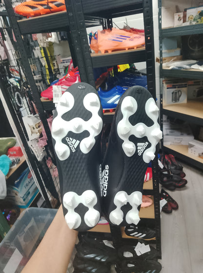 Adidas Goletto VIII FG Black / White Football Boots