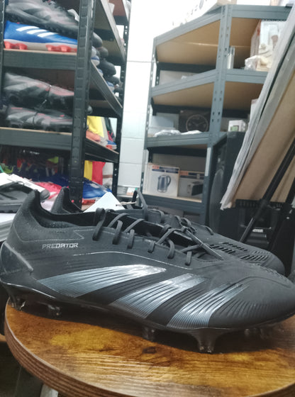 Adidas Predator Elite FG Nightstrike Core Black & Carbon Football Boots