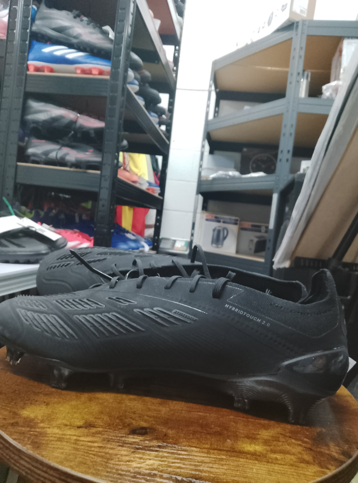 Adidas Predator Elite FG Nightstrike Core Black & Carbon Football Boots