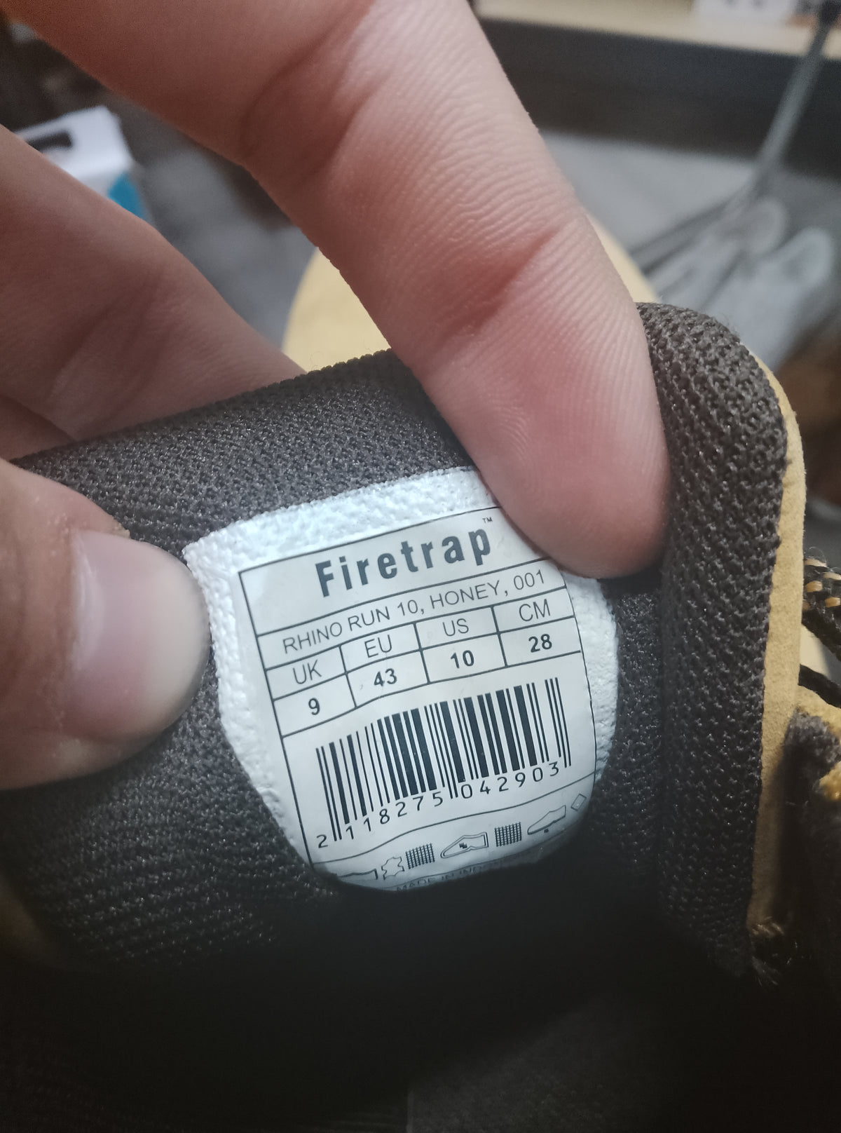 Firetrap Rhino Run Boots Size 9