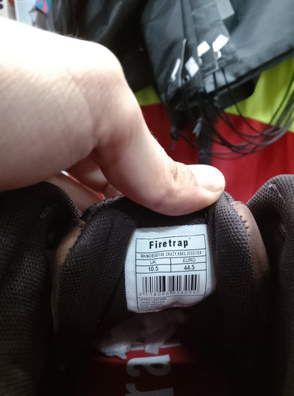 Firetrap Rhino Men's Boots Size 10.5
