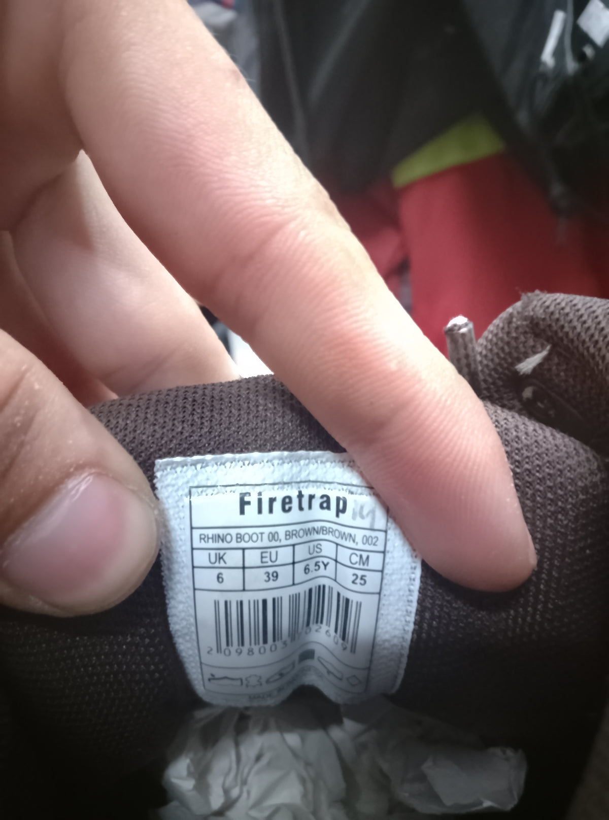 Firetrap Brown Rhino Boots