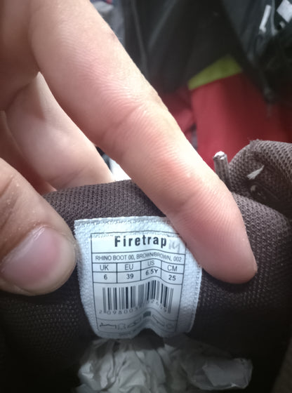Firetrap Brown Rhino Boots