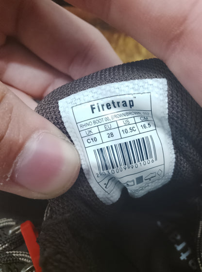 Firetrap Brown Rhino Boots