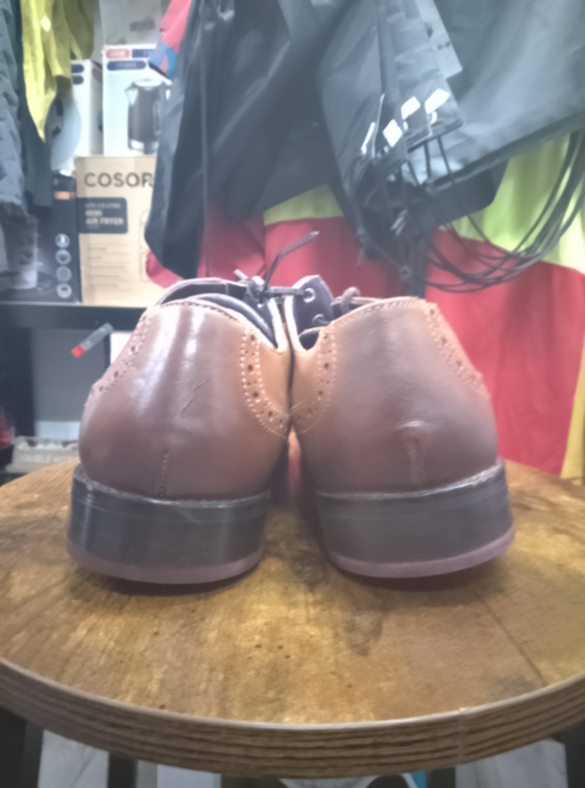 Firetraps Tan Leather Brogues