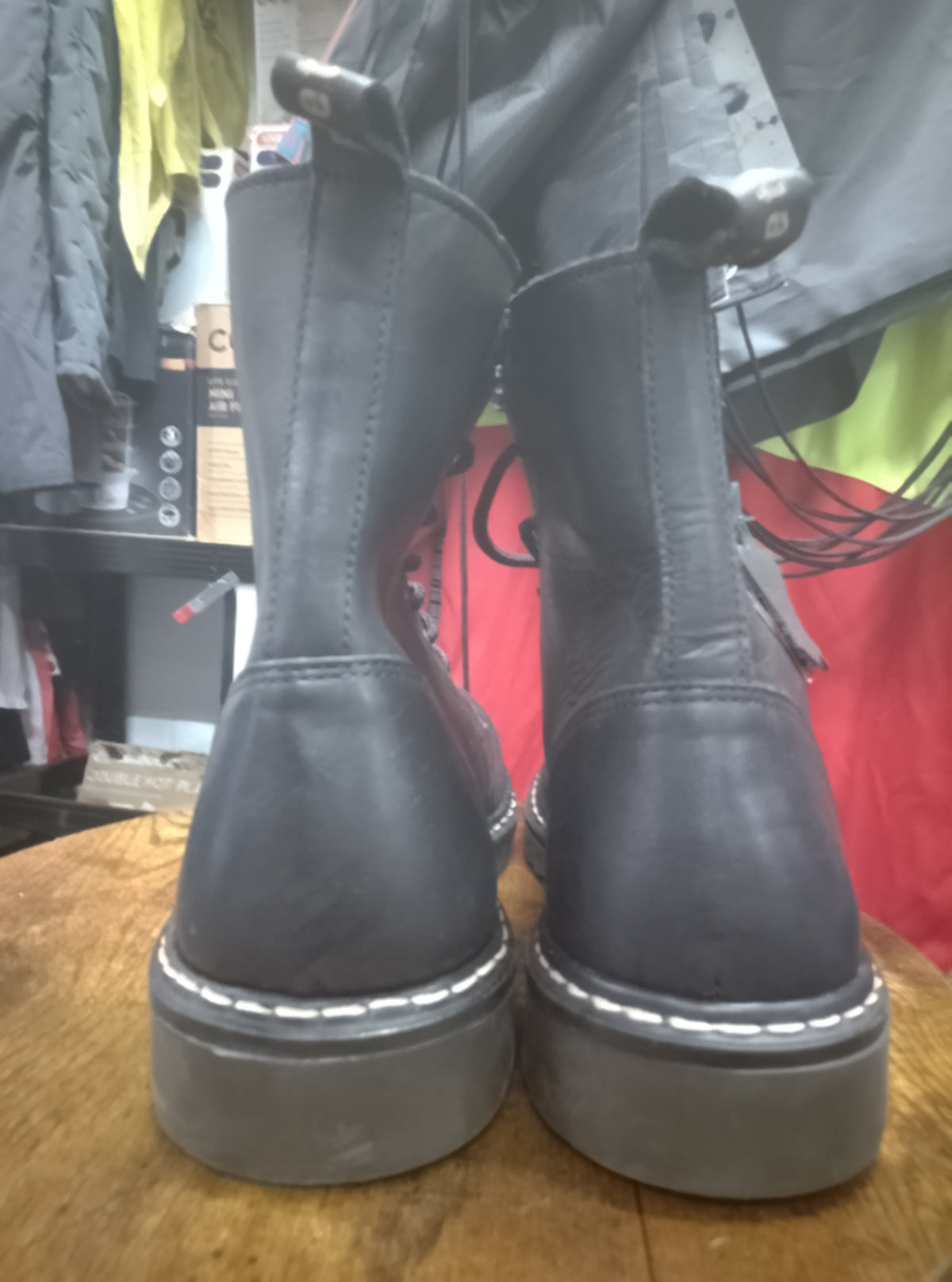 Firetrap Leather Combat Boots