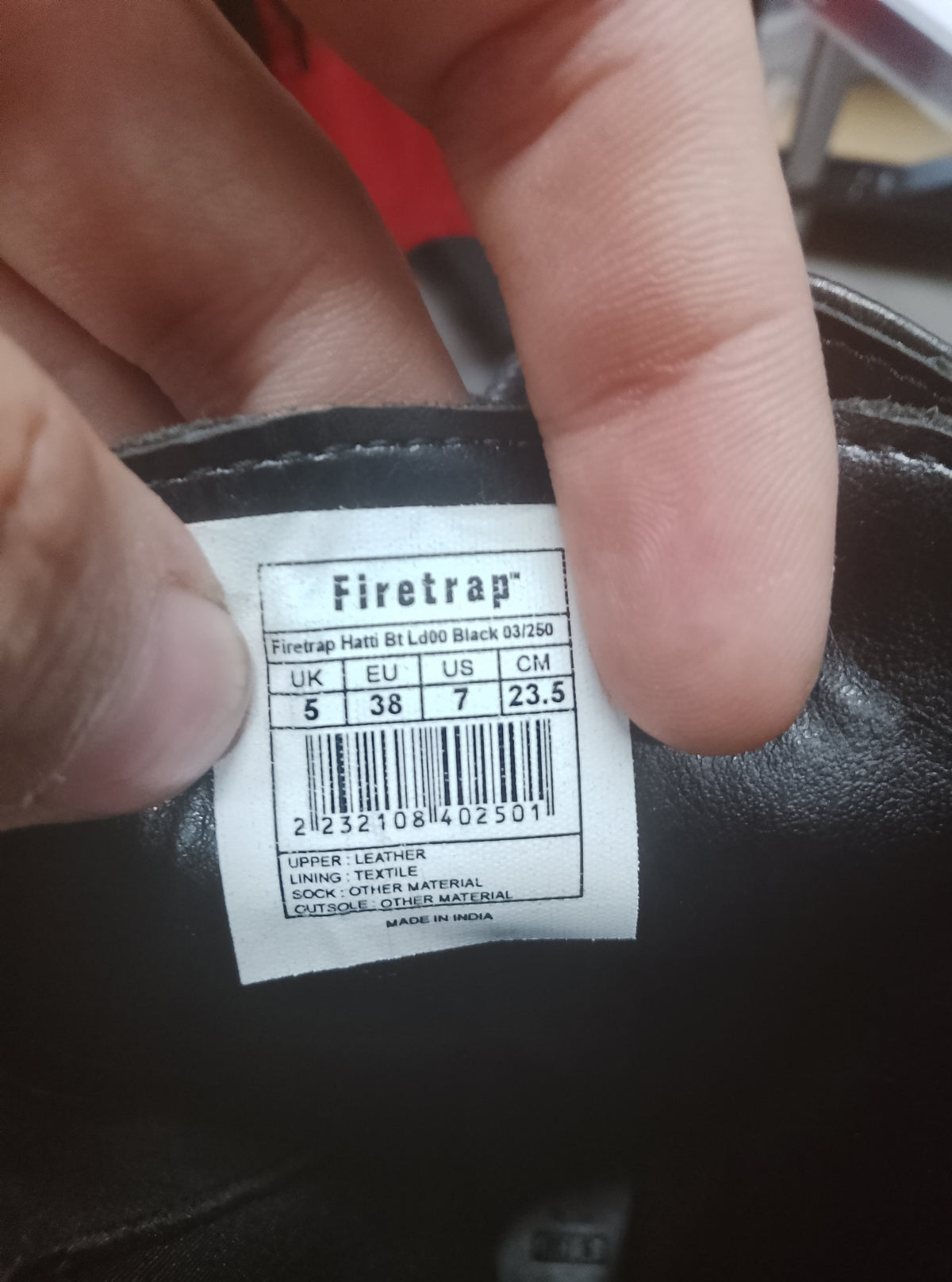 Firetrap Hatti Leather Biker Boots