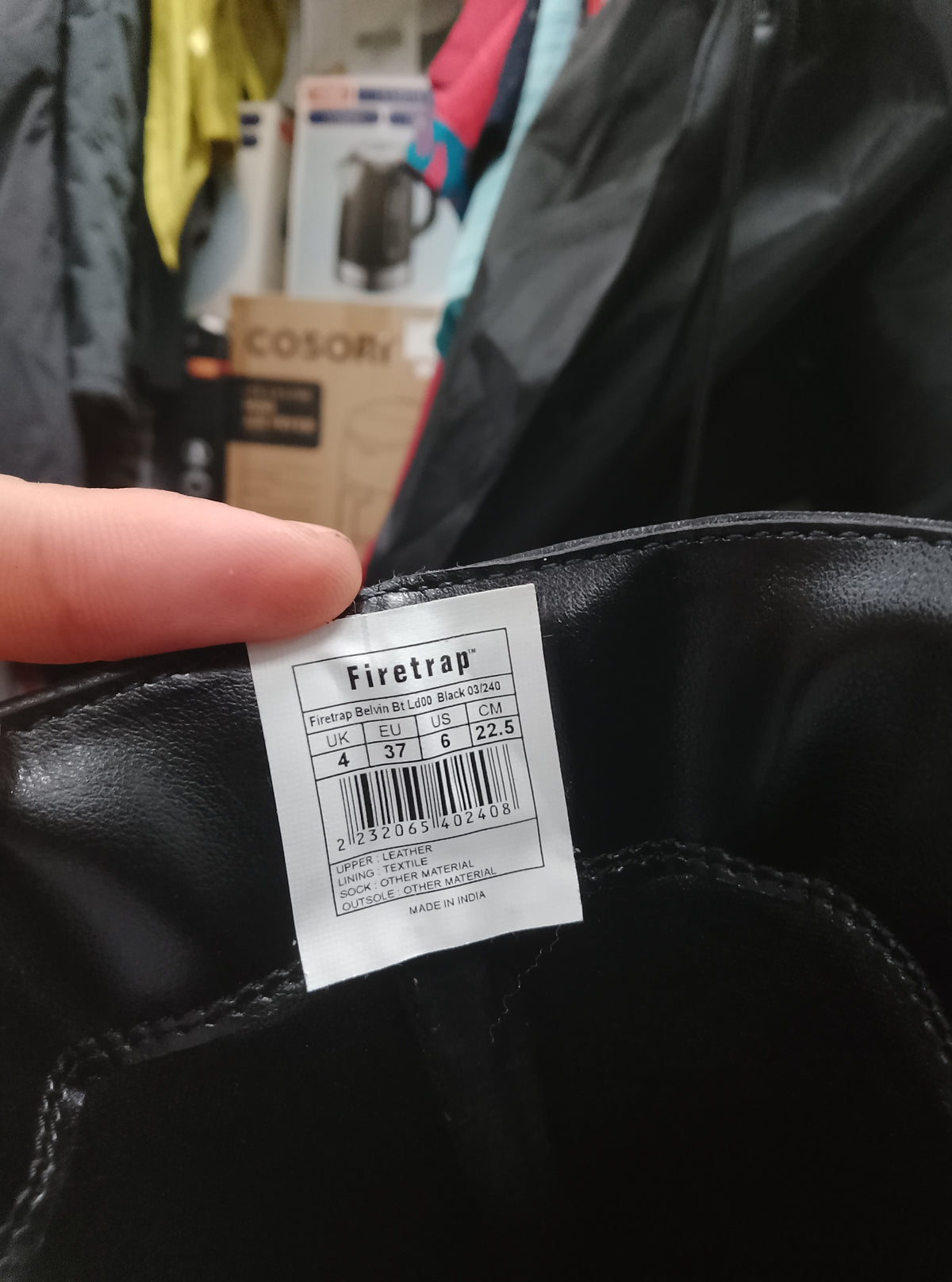 Firetrap Belvin Ladies Leather Boots