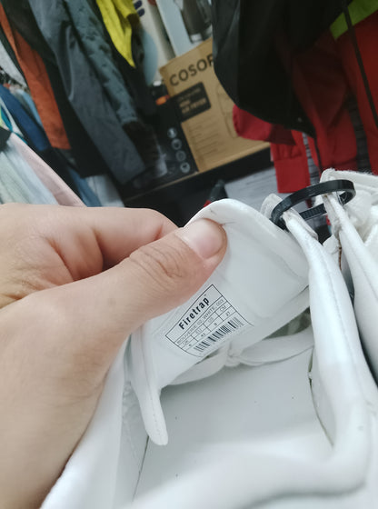 Firetrap Bouverie Low-Top White Trainers Size 8