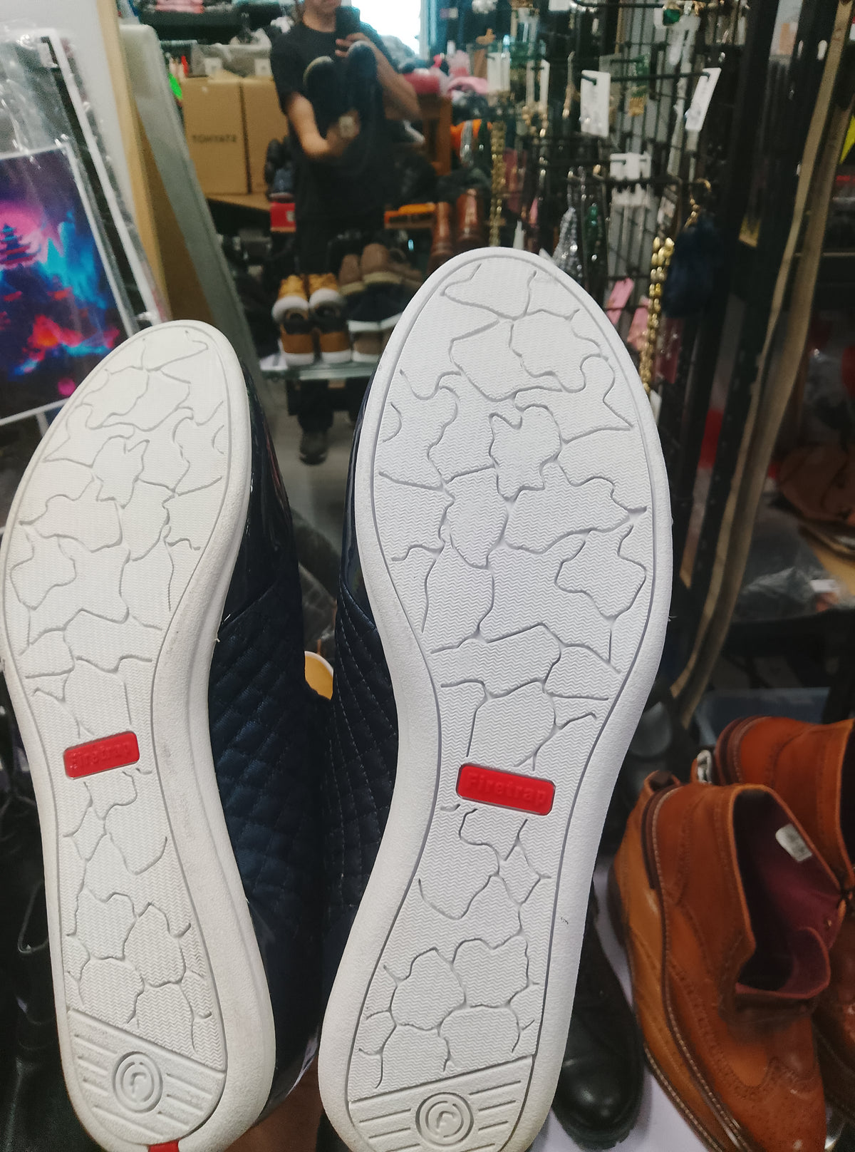 Firetrap Navy Dr Domello Trainers