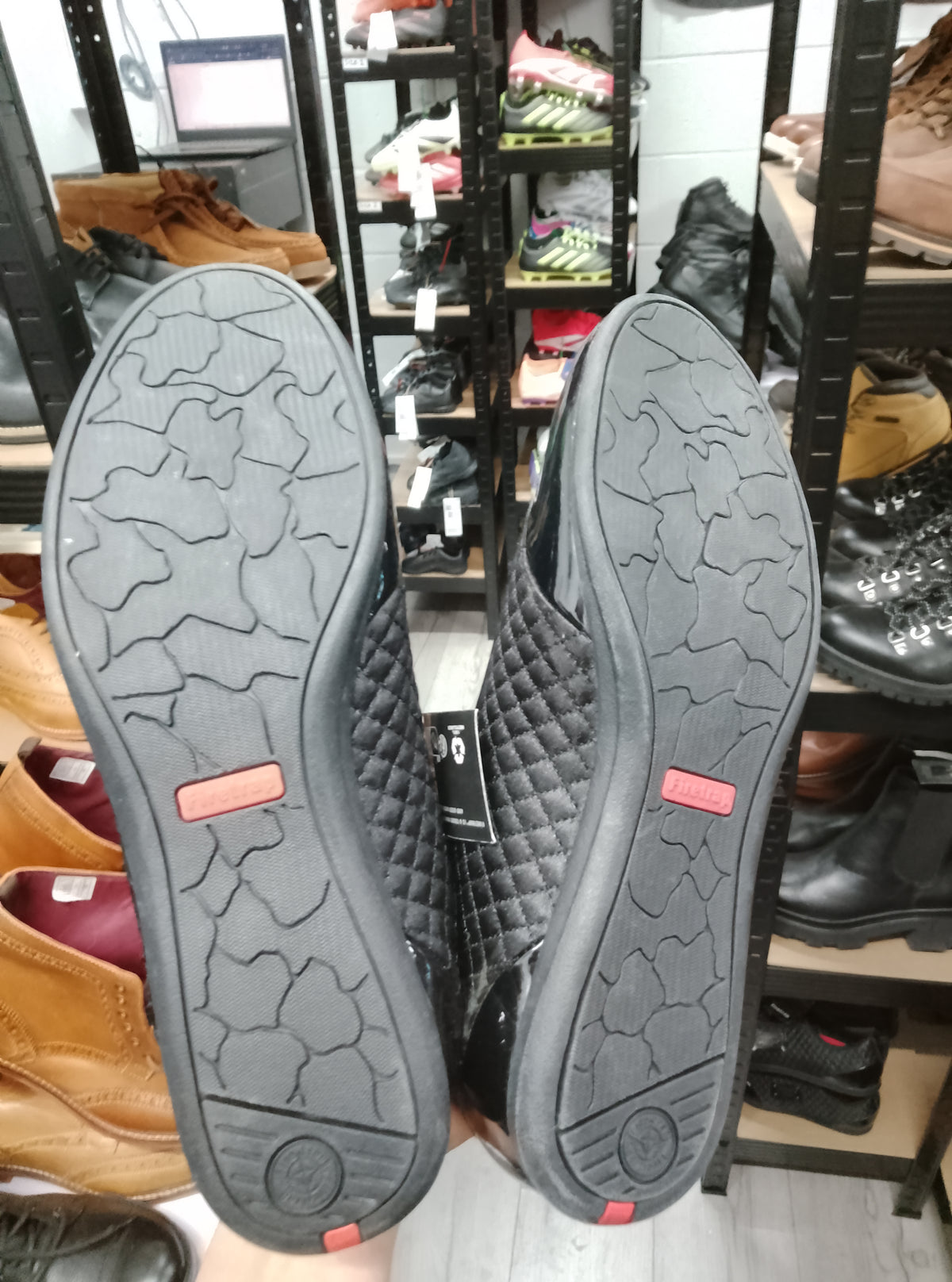 Firetrap Black Dr Domello Shoes