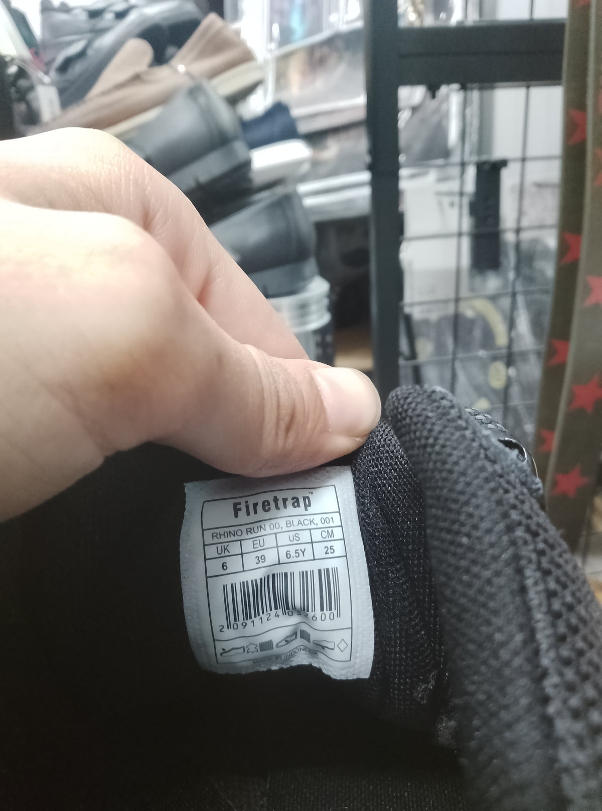 Firetrap Black Rhino Run Boots