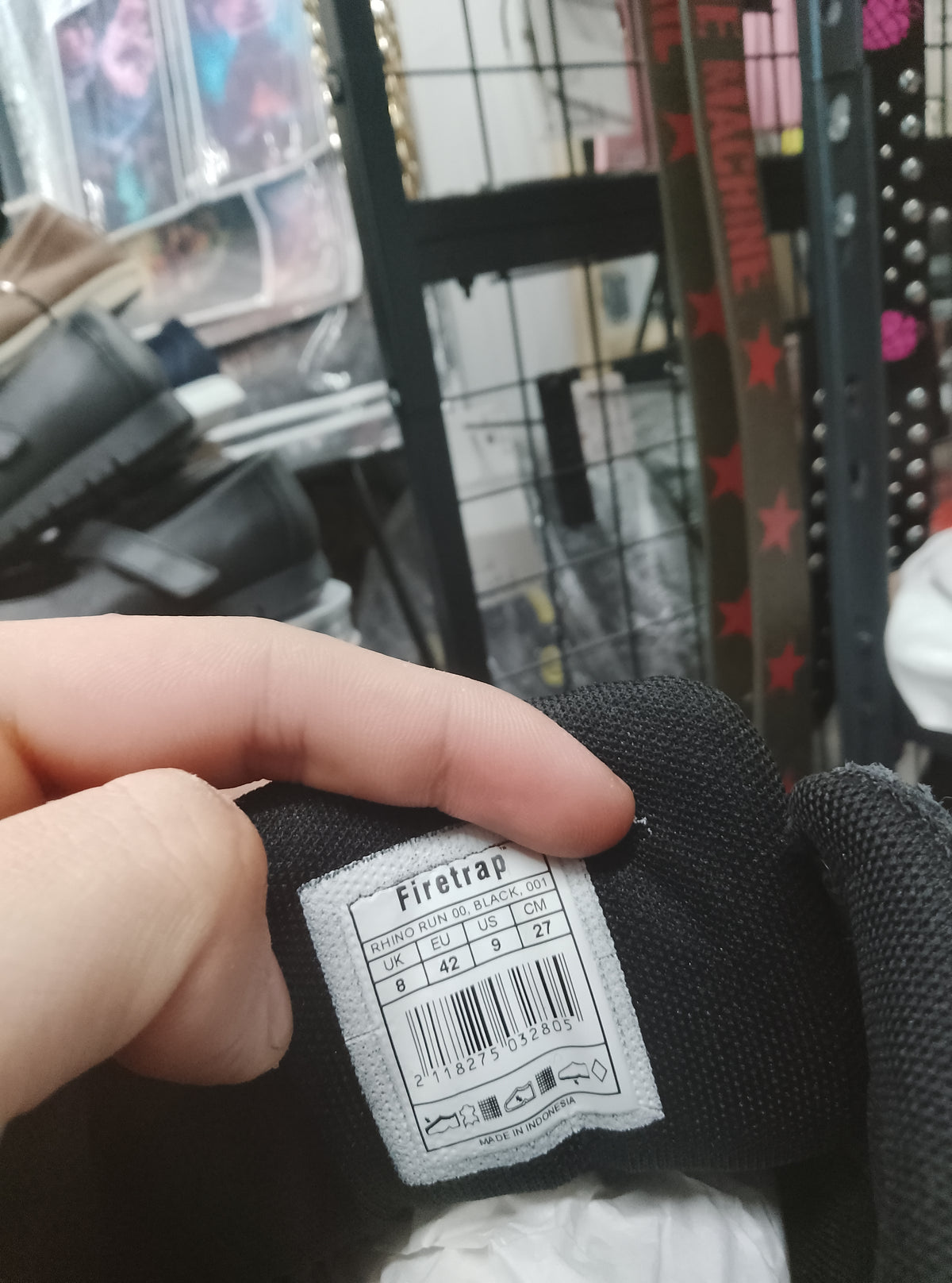 Firetrap Black Rhino Run Boots