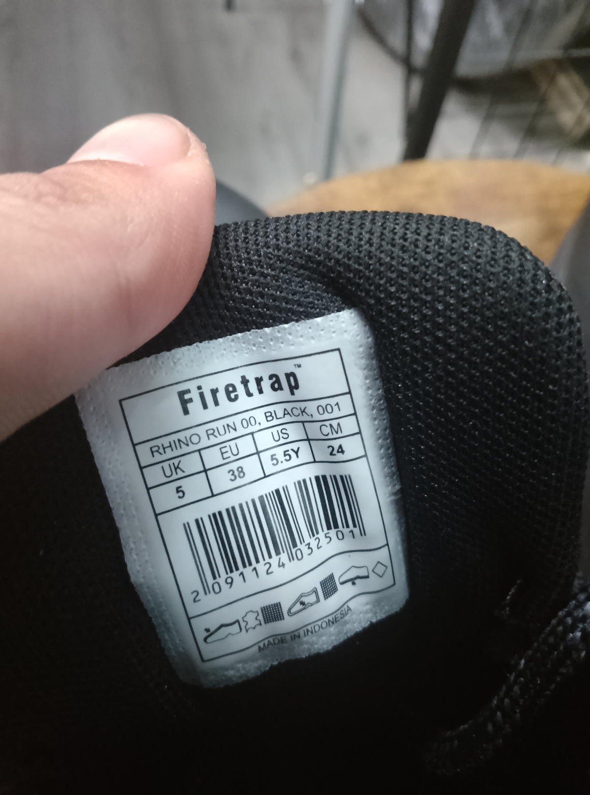 Firetrap Black Rhino Run Boots