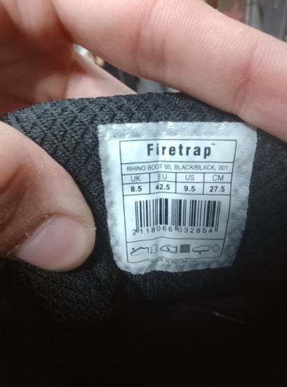 Firetrap Black Rhino Boots