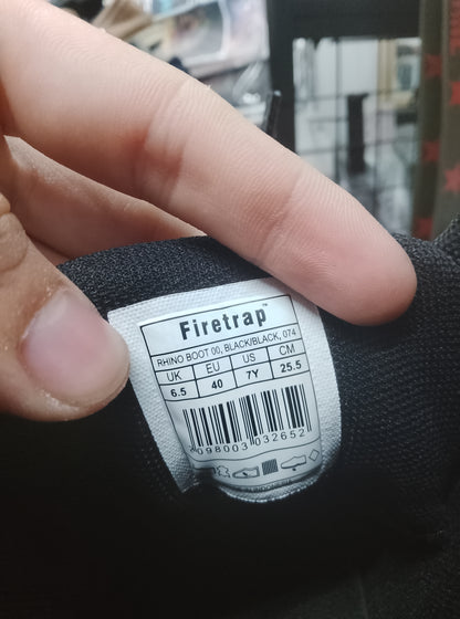 Firetrap Black Rhino Boots