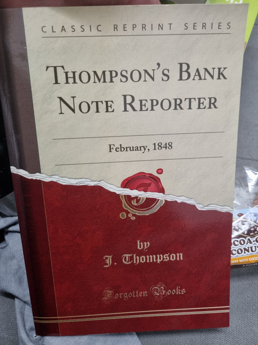 THOMPSON'S BANK NOTE REPORTER