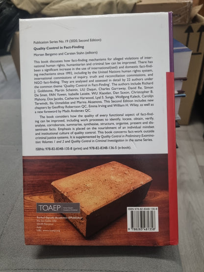 QUALITY CONTROL IN FACT-FINDING - SECOND EDITION