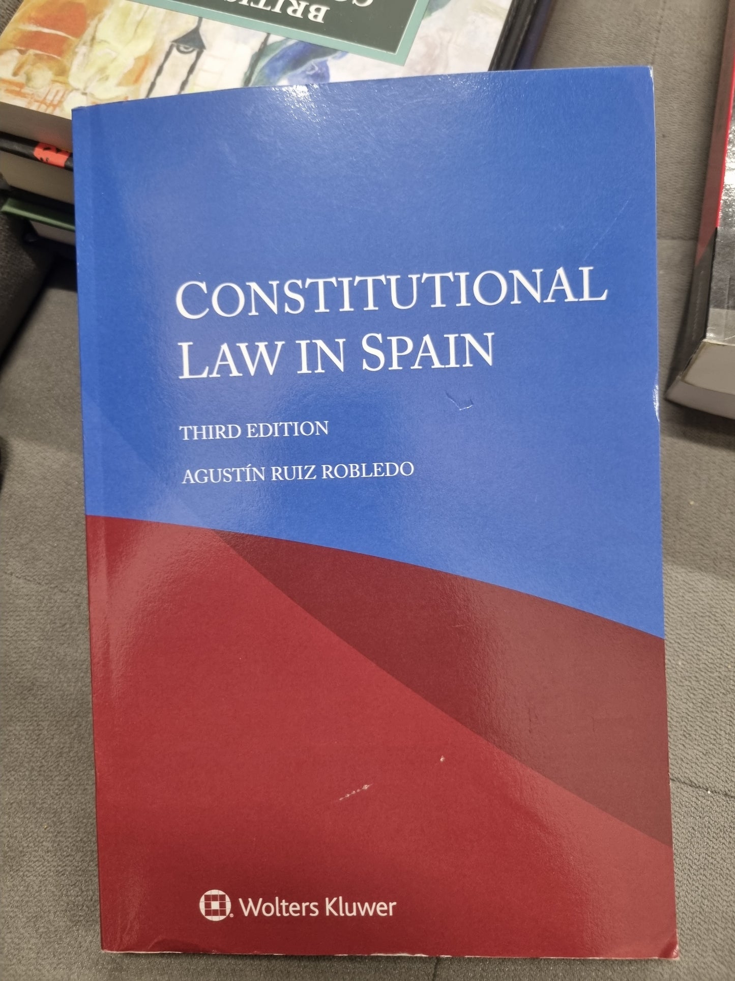 CONSTITUTIONAL LAW IN SPAIN - THIRD EDITION - by agustin ruiz robledo
