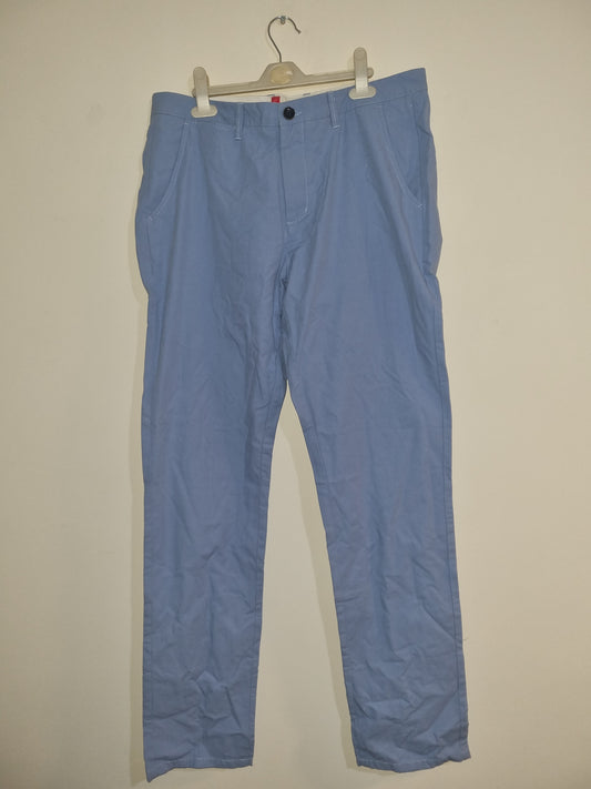 34inch waist blue unisex trousers