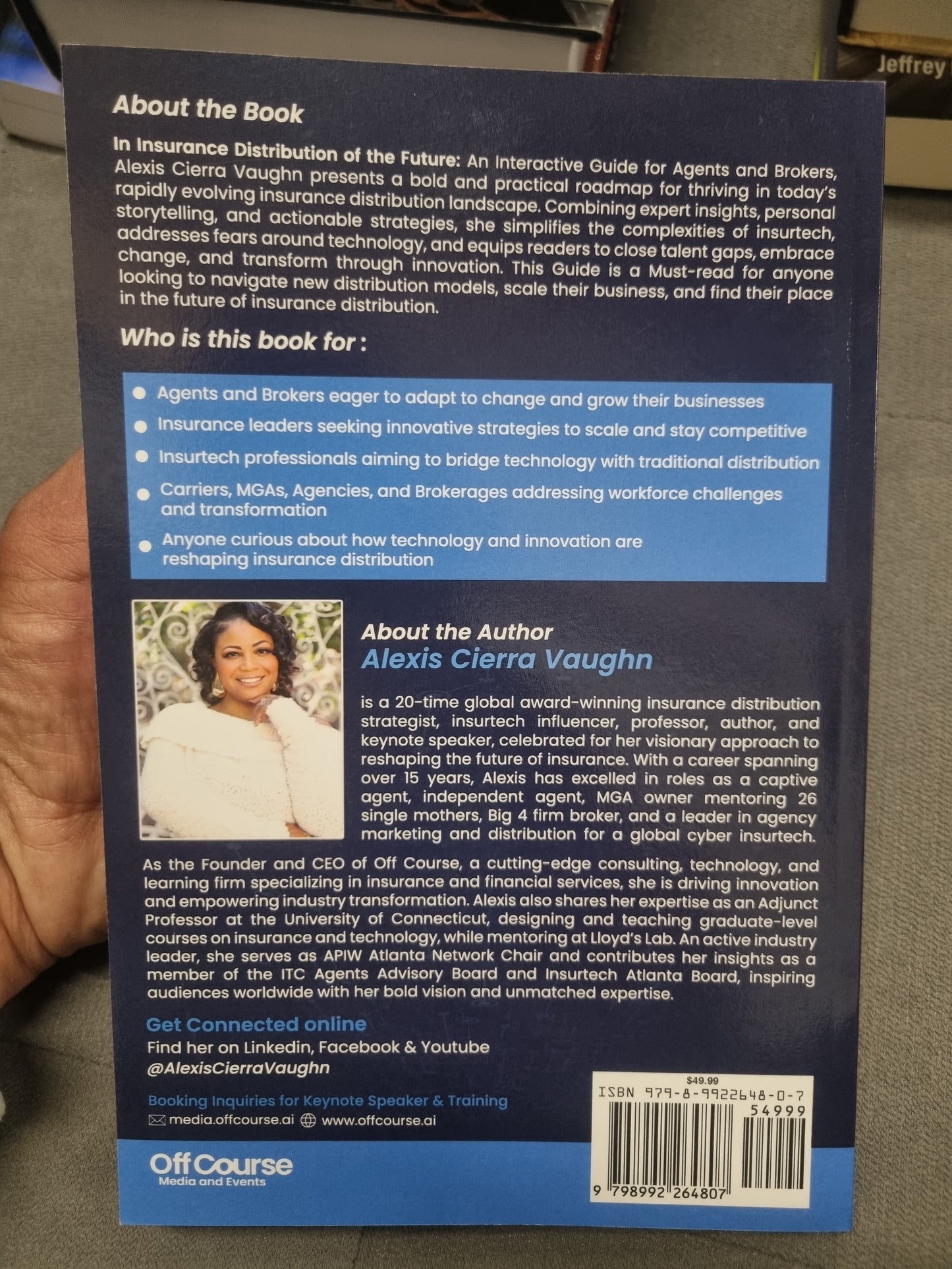 INSURANCE DISTRIBUTION OF THE FUTURE - an interactive guide for agents and brokers by alexis cierra vaughn