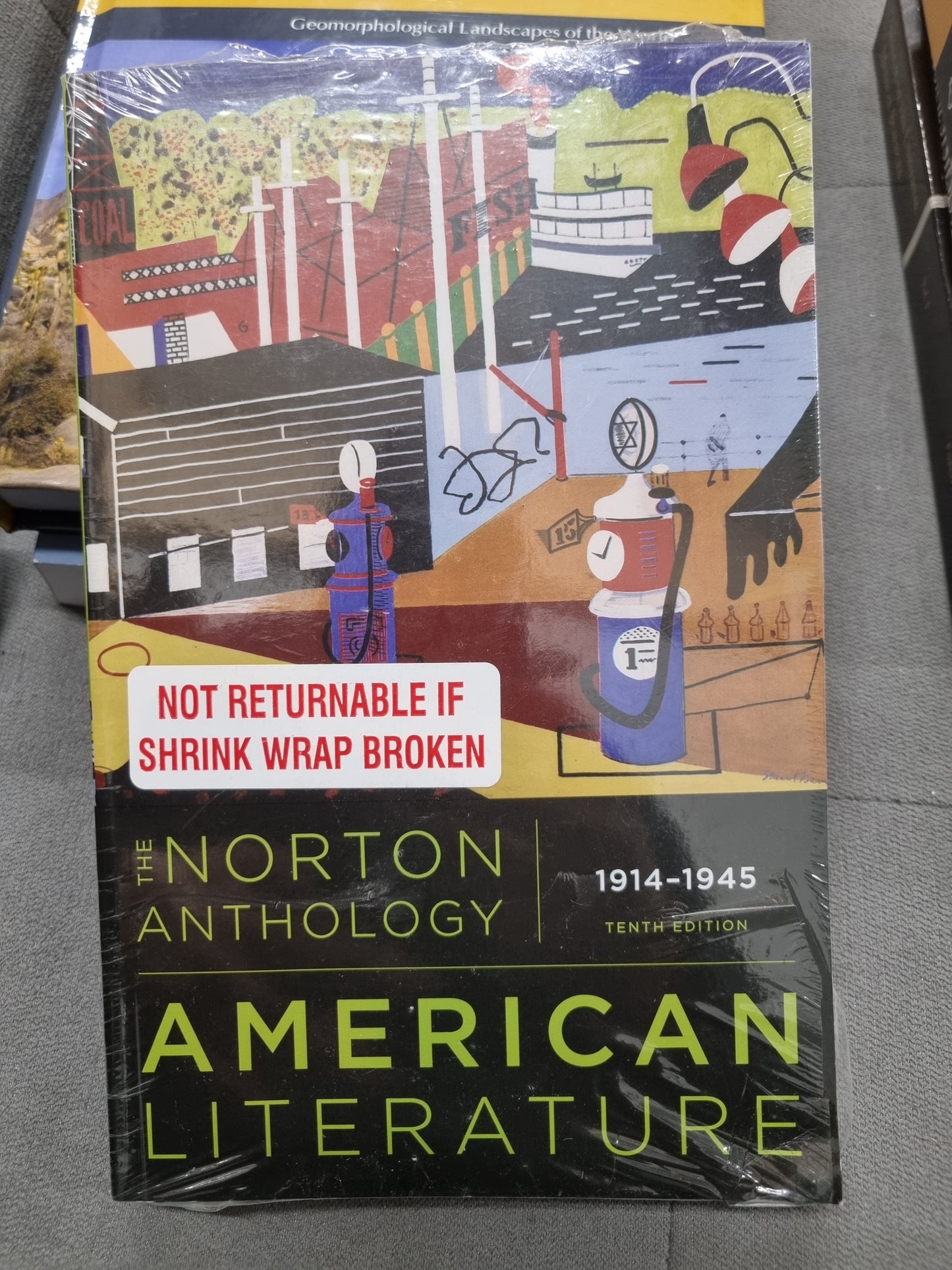 THE NORTON ANTHOLOGY - AMERICAN LITERTURE - 1914-1945 - 10th edition