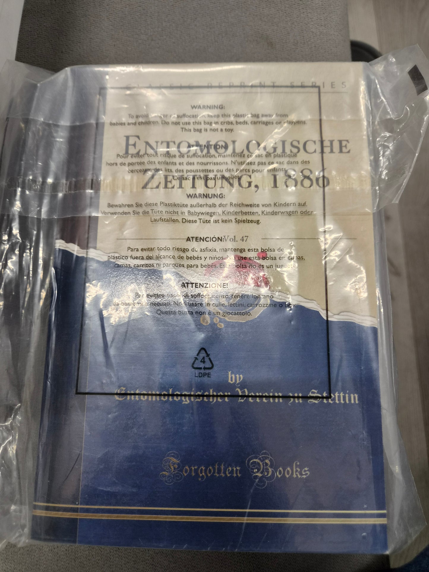 ENTOMOLGISCHE ZEITUNG 1886 - by entomologischer verein stettin