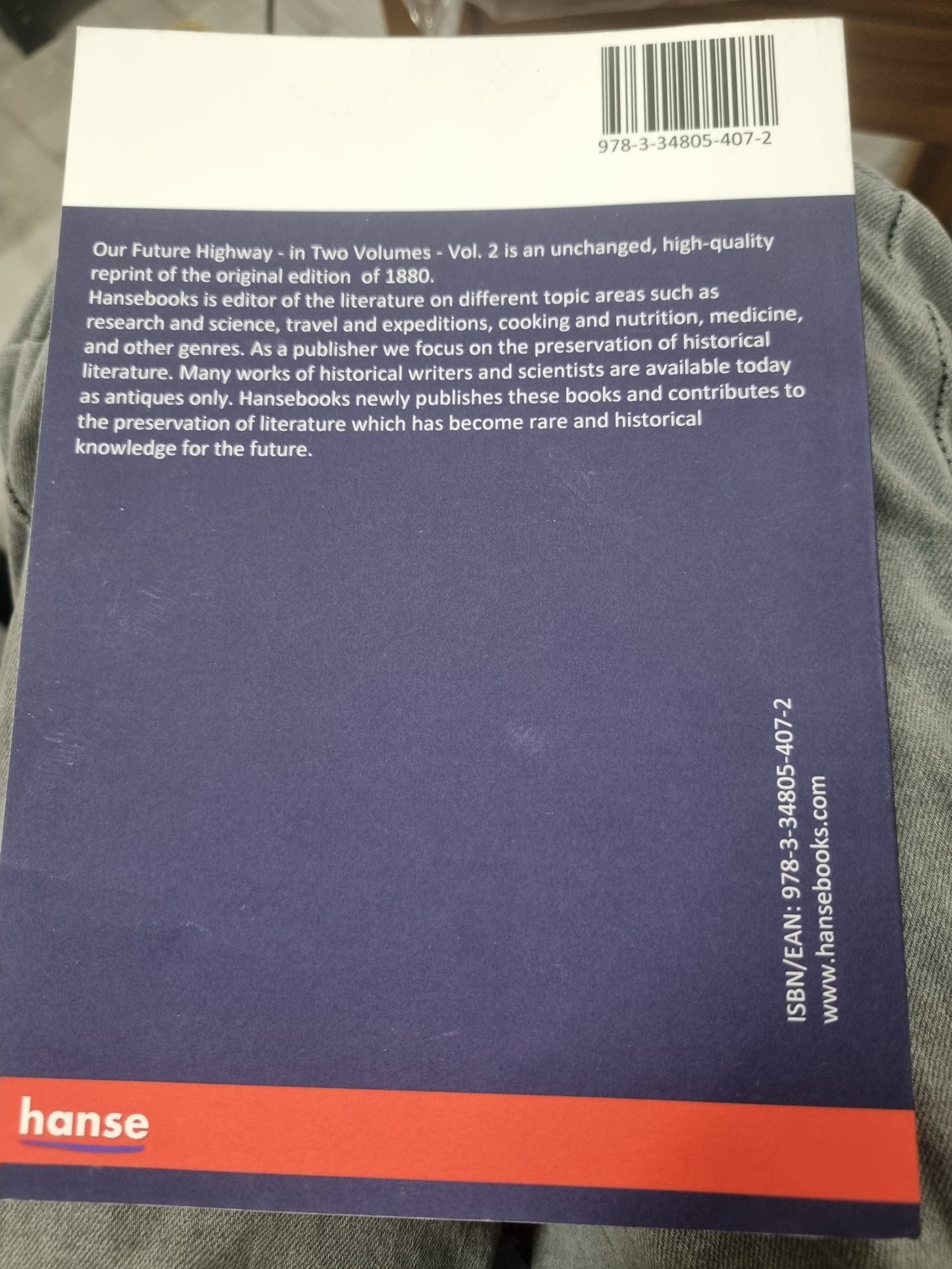 VERNEY L. CAMERON - OUR FUTURE HIGHWAY - in two volumes - vol 2